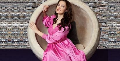 ensemble-deshabille-nuisette-longue-rose