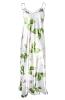 long flower pattern nightgown