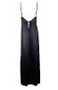 black satin retro nightgown