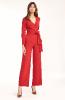 red sexy jumpsuit