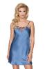 blue satin and lace nightie