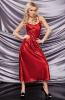 Red satin nightgown