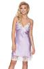 lavender satin and lace nightie