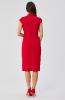 Red cocktail sheath dress