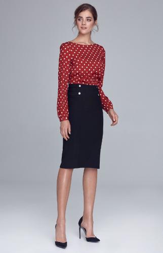 black pencil skirt for the office