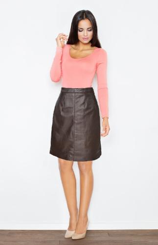 mini leather skirt
