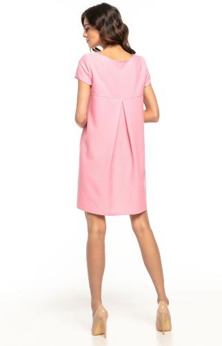 pink short dress