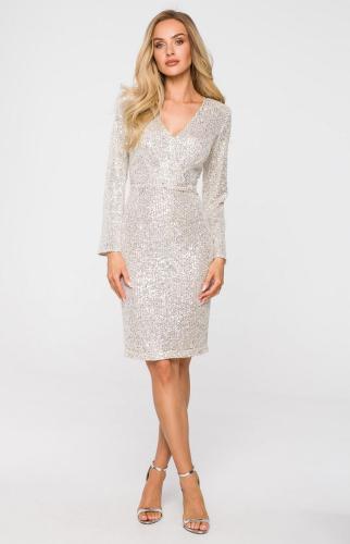 chic sequined dress