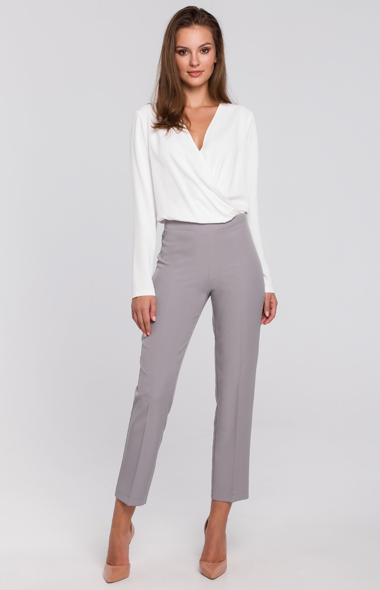 Update 65+ womens grey cigarette trousers - in.cdgdbentre