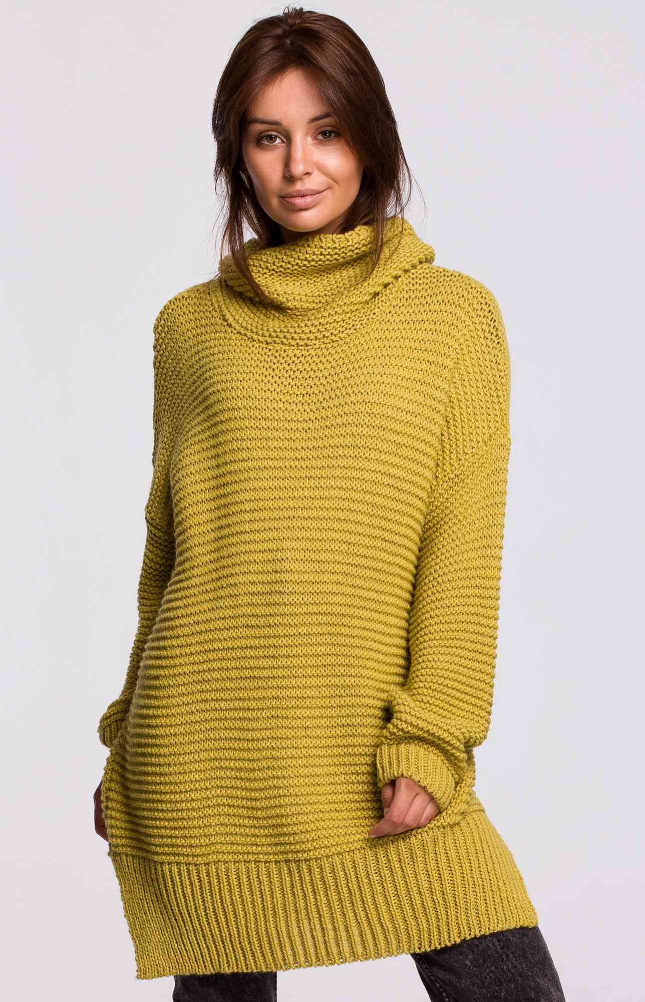 Lemon oversize sweater