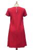 robe trapeze rouge