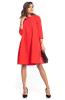 robe trapeze rouge