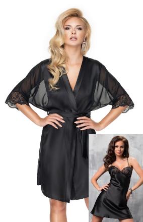 Polyester Plus Size Women Sexy Nightdress Maxi Lingerie Lace Babydoll, Black  at Rs 165/piece in New Delhi
