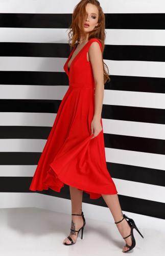 robe dansante rouge